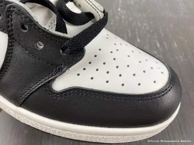 Official Maikesneakers High 85 White BQ4422-001 Jordan 1 Retro Black (2023) 0515